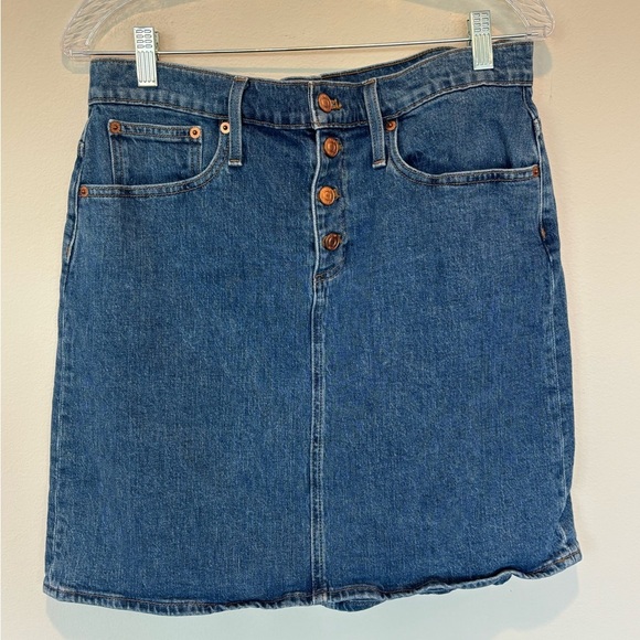J. Crew Light Blue Denim Skirt 30 - Picture 1 of 5